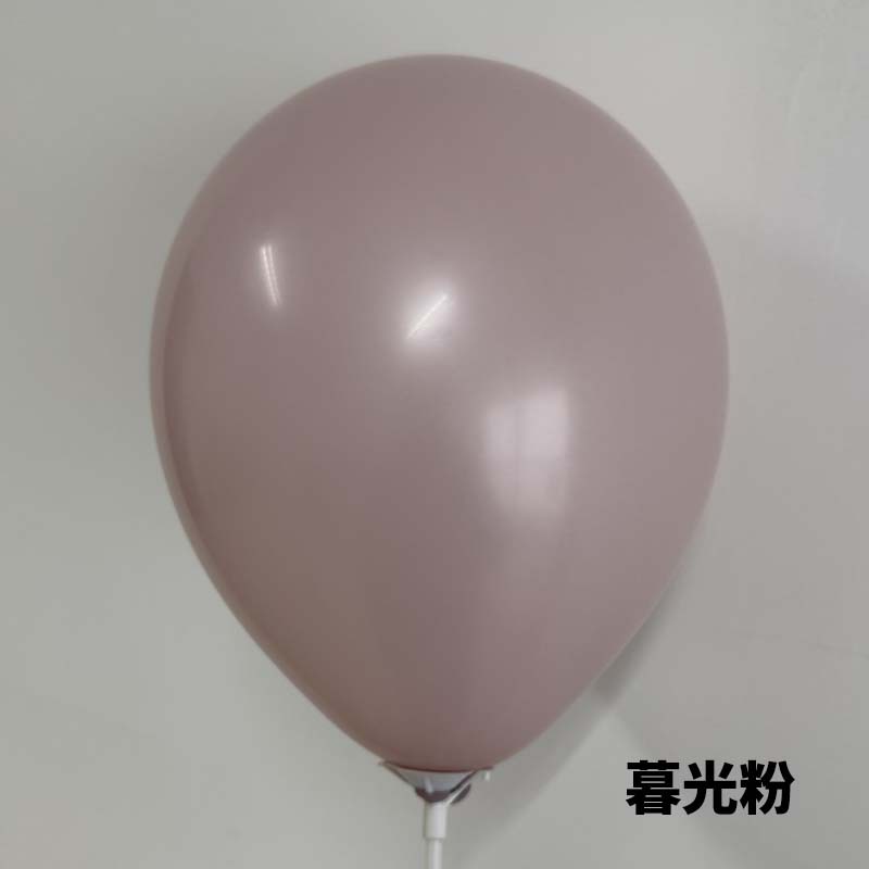 2.2g Globo grueso de 10 pulgadas Decoración de fiesta de cumpleaños Globo mate Decoración de boda Globo de látex retro