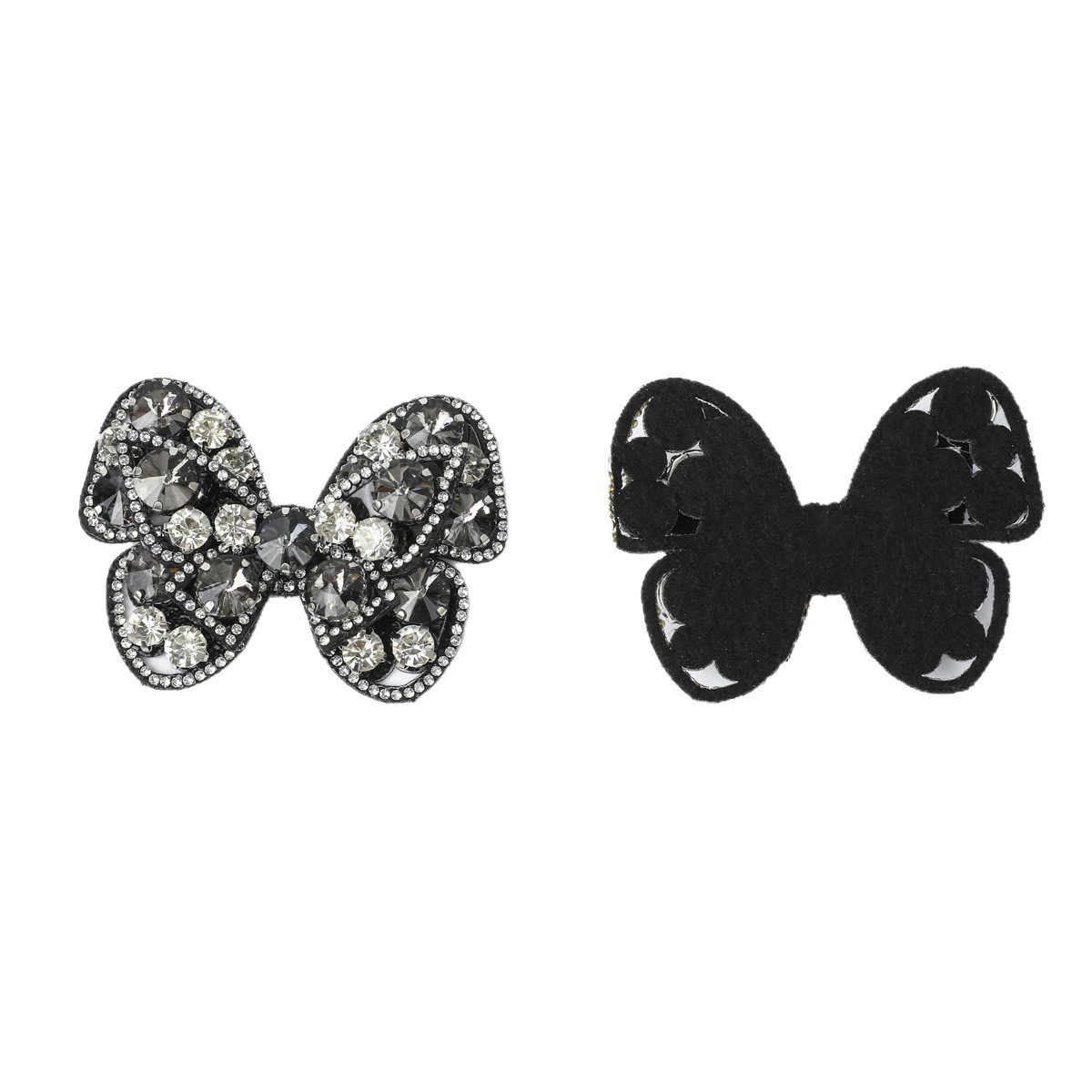 Glass diamond with bow, universal accessories, accessory, DIY