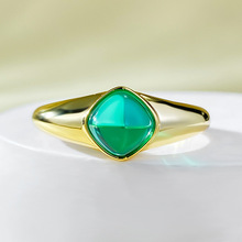 Ľ���錚�¿�925�y僽���6*6mm��ĸ�G������ָŮ�W���羳��
