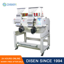 新型大豪电控双头电脑绣花机 双头帽绣机 双头平绣机 2头刺绣机