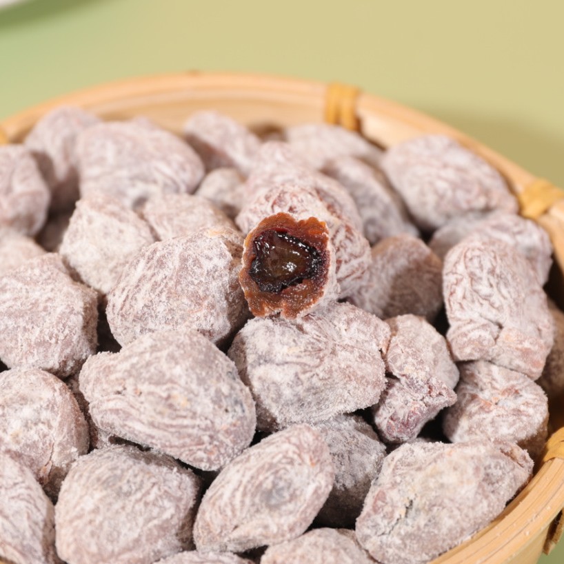 Runhe popcorn tangerine peel grape plum 5kg bulk soft seed plum preserved fruit online popular pregnant women's plum snacks