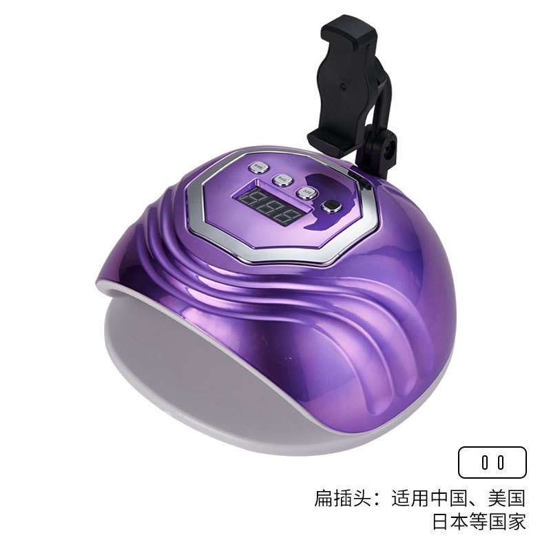 Lámpara de Uñas de Alta Potencia de 280W con Luz Roja, Lámpara UV Portátil para Curar Esmalte de Uñas en Gel, Venta al por Mayor Transfronteriza