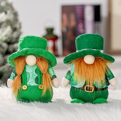 Hong Kong's Irish Festival Faceless Doll Party Decor Props, Cute Doll Braided Accessories—Factory Wholesale