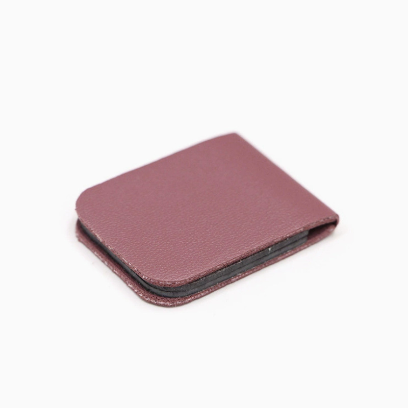 現品品8 * 3cm角型革マグネットしおりDIY本読書追跡本挟み強磁力マグネット財布|undefined