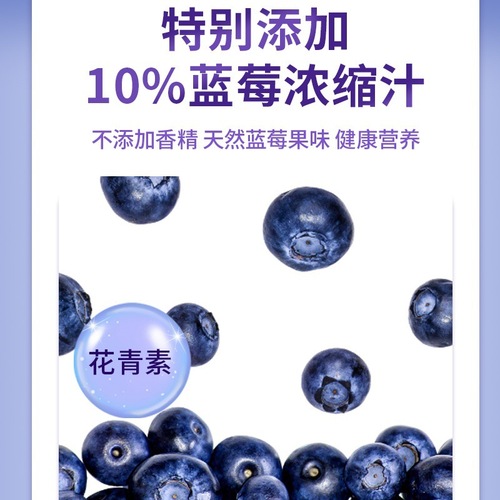 Guangyao Baiyunshan blueberry anthocyanin lutein ester tablets sucrose-free tablet candy 60 tablets eye nutrients