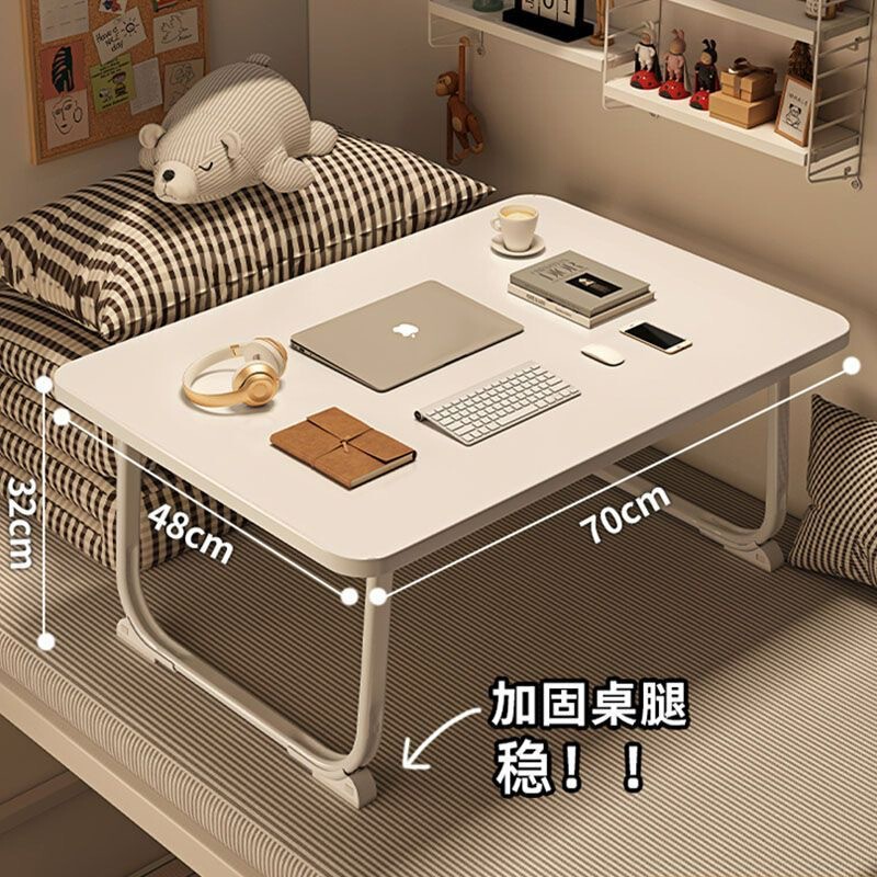 ベッドの上の机は小さいテーブルを畳んで、高校生のネットの授業をしてテーブルの大学生の寮のベッドの上のテーブルの特価を学びます。|undefined