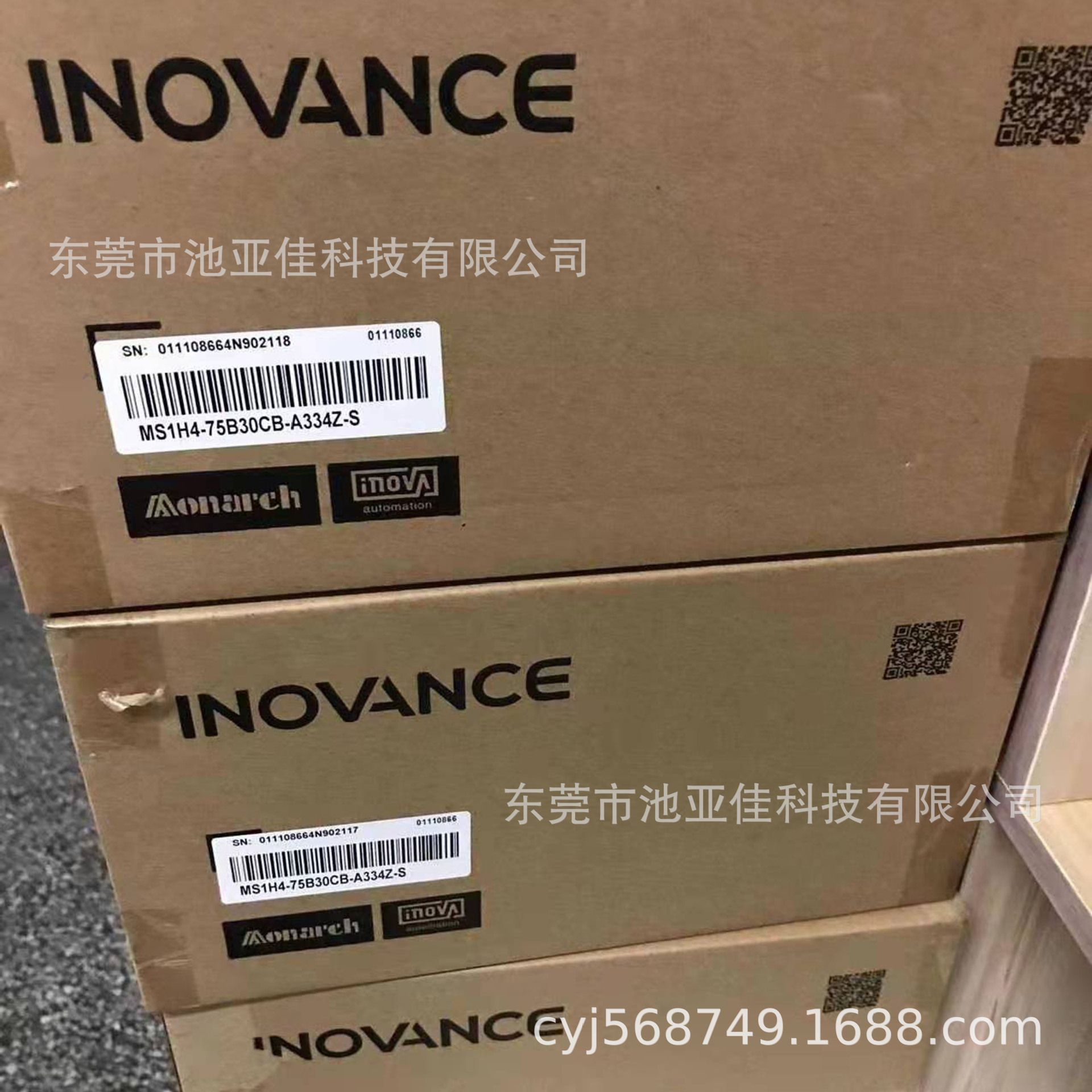 汇川伺服电机 MS1H4-75B30CB-A334Z-S 议价出售