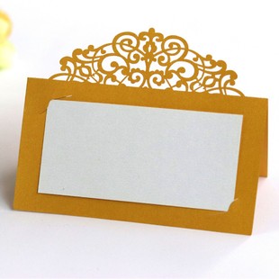 Wedding butterfly seat card Three-Dimensional Hollow lace card table card name sign-in desk Shenzhen wholesale