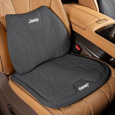 Waist Support, Waist support - model-d-seat-cushion-lumbar-support-premium-black-jeep