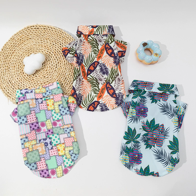 Источник Фабрики Гавайский Стиль Pet Рубашка Собака Одежда Pet Одежда