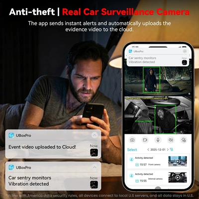 4g Dash Cam Dual-Lens High-Definition: Driving recorder