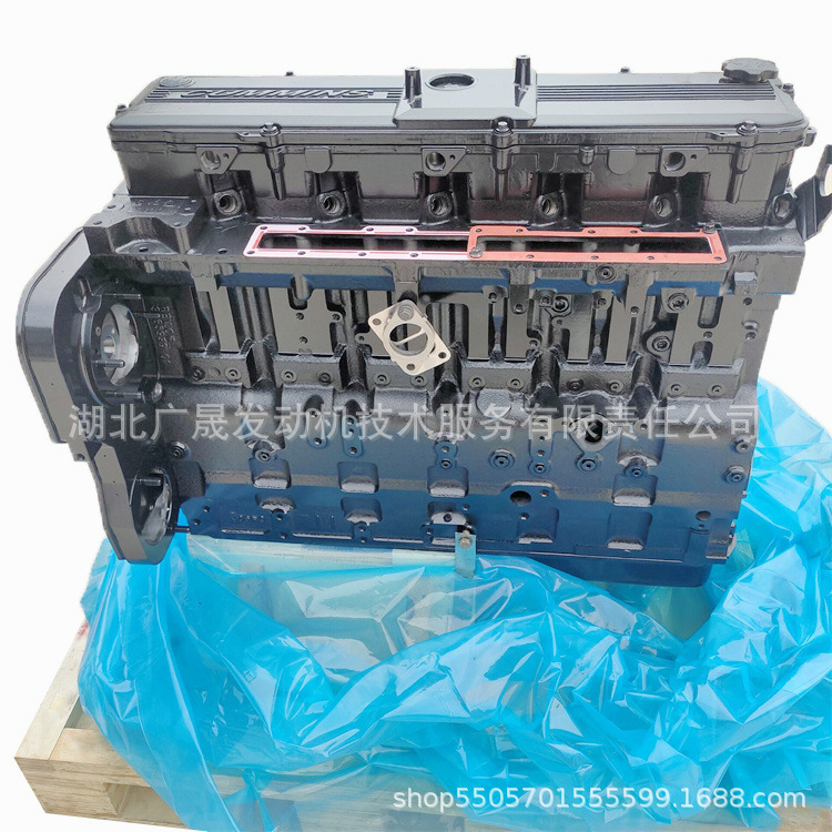 康明斯工程机械钻机用发动机QSC8.3 ISC8.3 6D114 基础机 长缸体