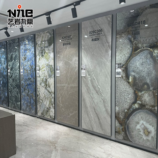 Guangdong rock plate 800*2600*9mm light luxury living room hotel wall rock plate even Pandora rock plate