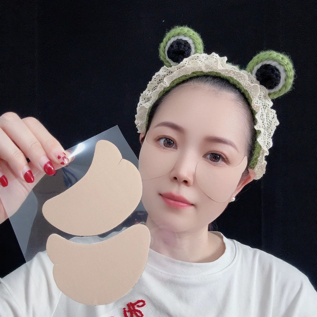 高尔夫户外运动眼膜 水凝胶弹力布眼贴膜 女士保护眼睛流汗眼膜贴