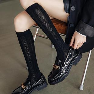 Socks Women's Summer Cuff Socks ins Trendy All-match Thin Hollow Socks Children's Cute Japanese jk High-rise Pure Desire