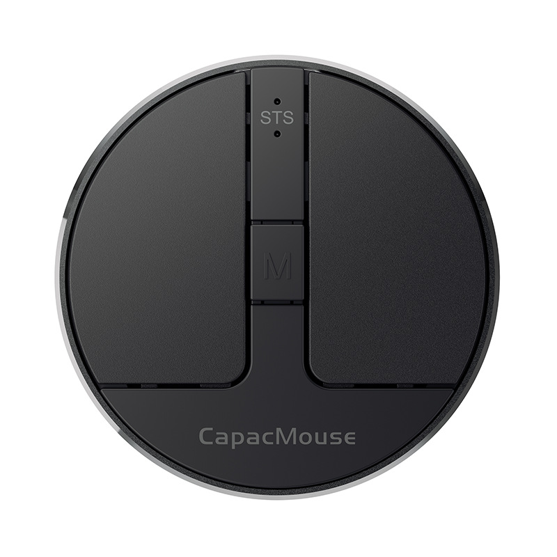 Mini portable dual Bluetooth three-mode wireless mouse pressure capacitor technology solution development customized OEM cross-border