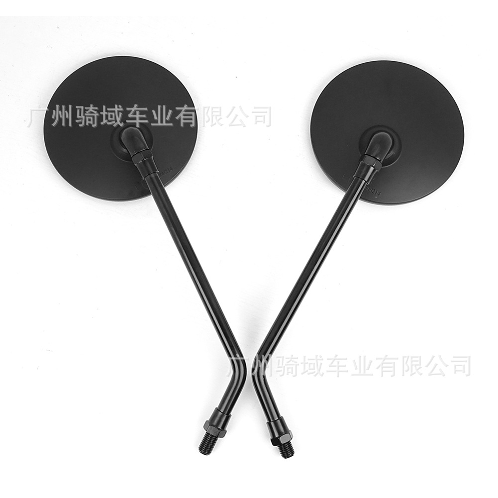 Factory wholesale European and American modified rearview mirrors for motorcycles and electric vehicles, round retro wide-angle reversing mirrors