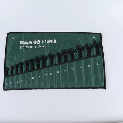 Double-Headed Torx Wrench Tools: Mühərrik tənzimləmə alətləri - electrophoresis-black-15-piece-set-green