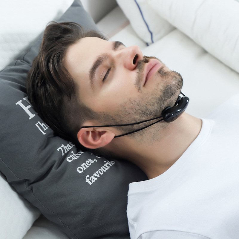 New smart anti-snoring device sleep instrument anti-snoring artifact household mini vibration portable electric anti-snoring device