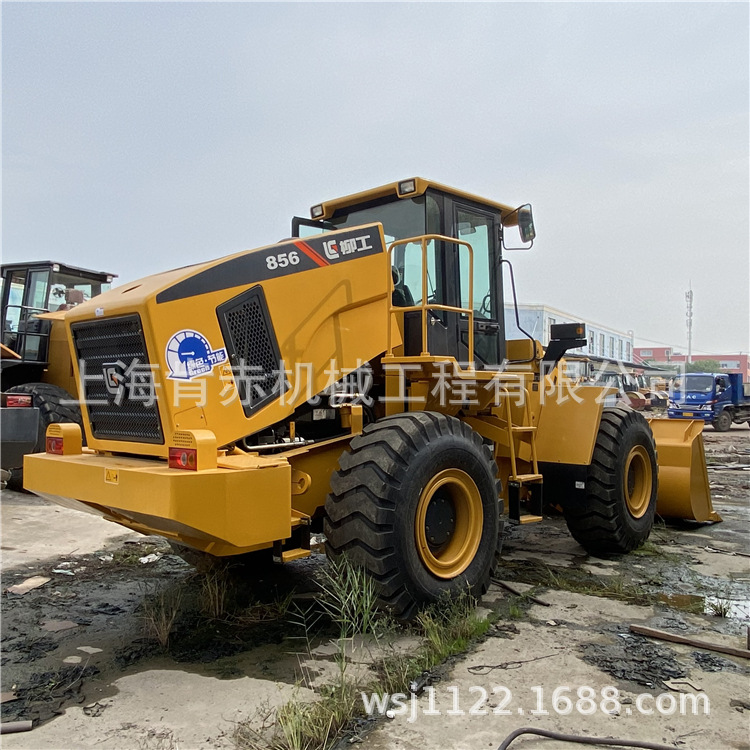 转让二手柳工GLC856轮胎式铲车,先导操作5吨装载机