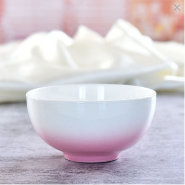 色釉が美しいセラミックボーンチャイナ、キャンディーカラーのグラデーション、家庭用ご飯茶碗、麺茶碗、ご飯皿、野菜皿、汁椀、食器セット|undefined