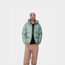 卡哈特连帽外套秋冬季棉服男女同款保暖防寒防风防水厚款棉衣御寒