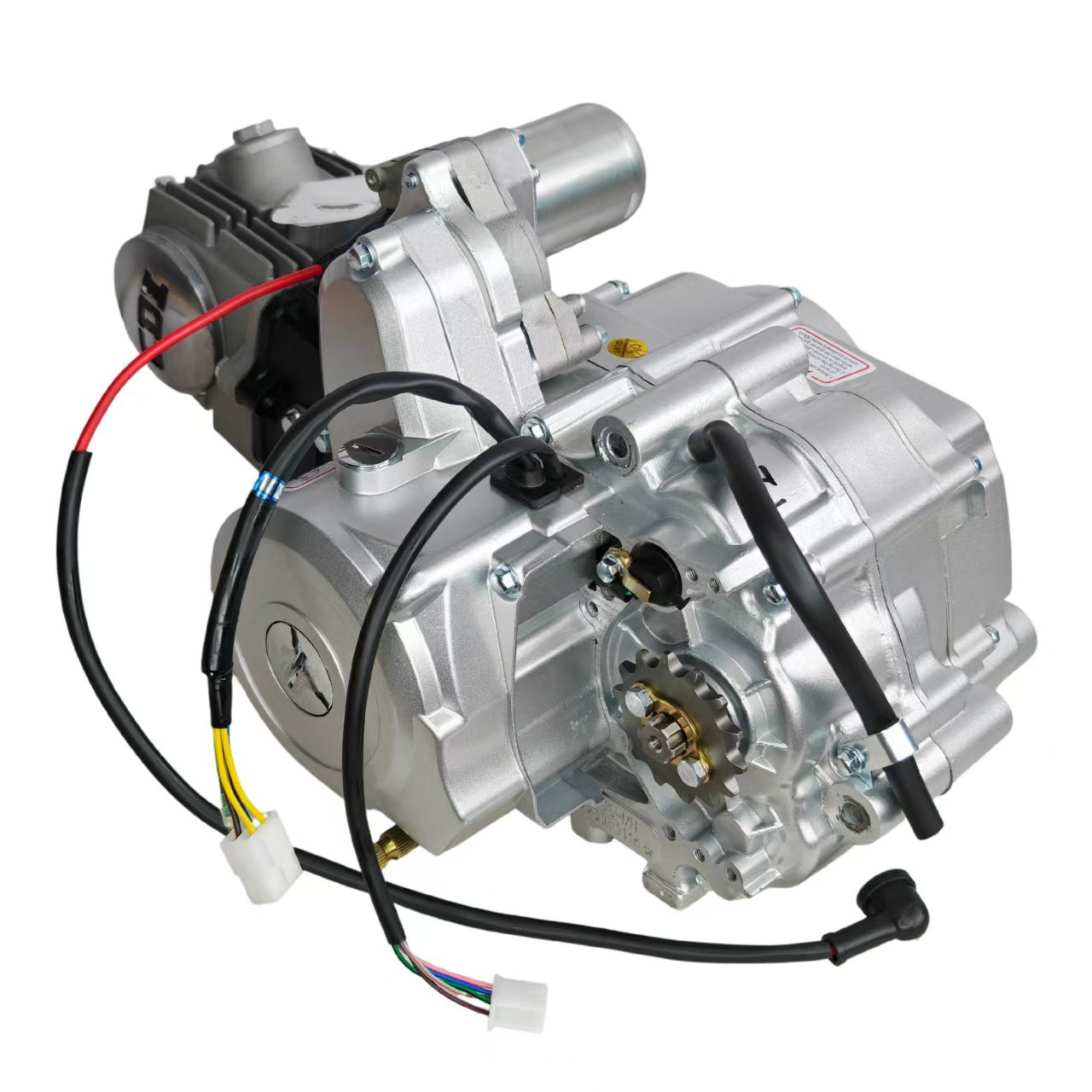 110Cc Horizontal Engine with Electric Start, 1+1 Reverse Gear, Beach Buggy, Go-Kart, Atv All-Terrain Vehicle Engine