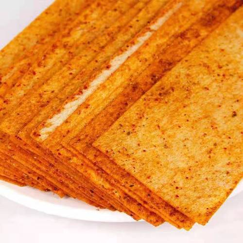 Xiaolalala Indian Flying Bread Spicy Snacks 8090s Classic Nostalgic Casual Snack Spicy Flavor Snack Drop Shipping