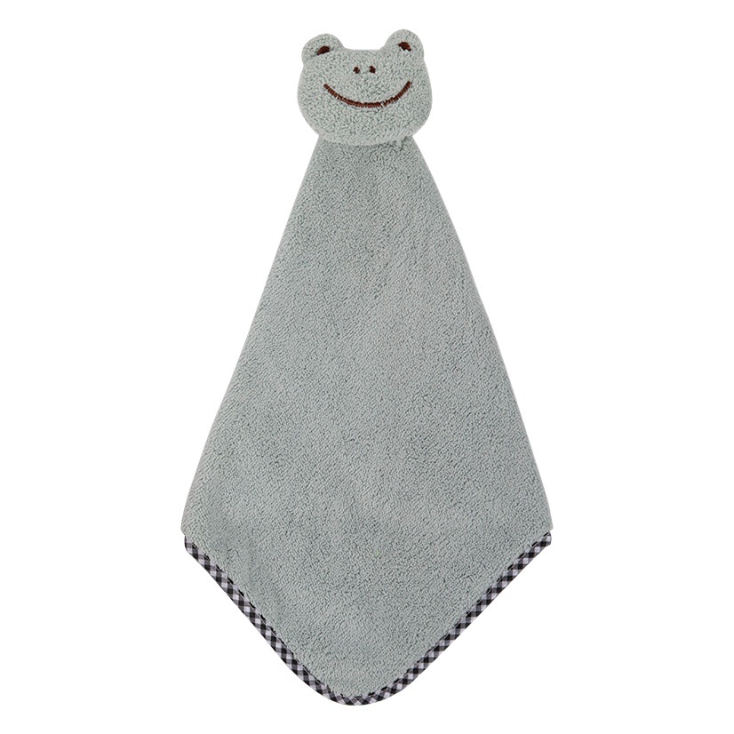 Toalla de mano al por mayor de fábrica colgando fuerte absorbente hogar lindo coral polar Corea del Sur Toalla de mano para mujeres