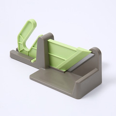 不鏽鋼安全切菜刀多功能切絲刨果切片蔬菜切片器廚房瀝水便攜廚房