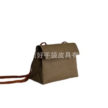 Fashion kraft paper shoulder bag 多功能环保防水牛皮纸斜挎包