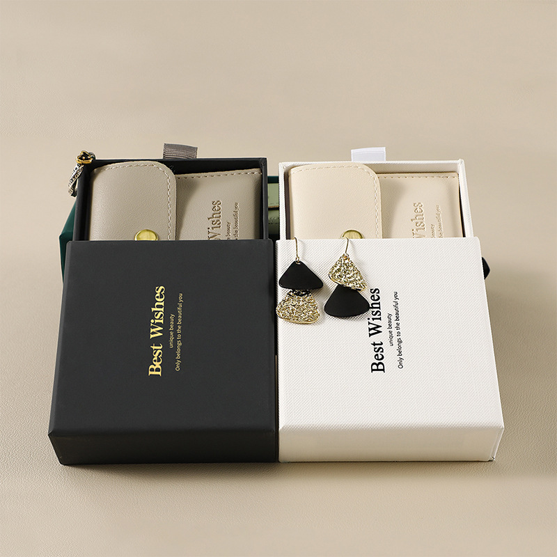 10g Weight Jewelry Boxes Classification 1 Piece, 1 Set Quantity Daily Occasion Pu Leather Material Solid Color Pattern Retro, Classic Style Style 1 Piece 1 Set Pu Leather Retro Classic Style Daily Solid Color Jewelry Boxes 无