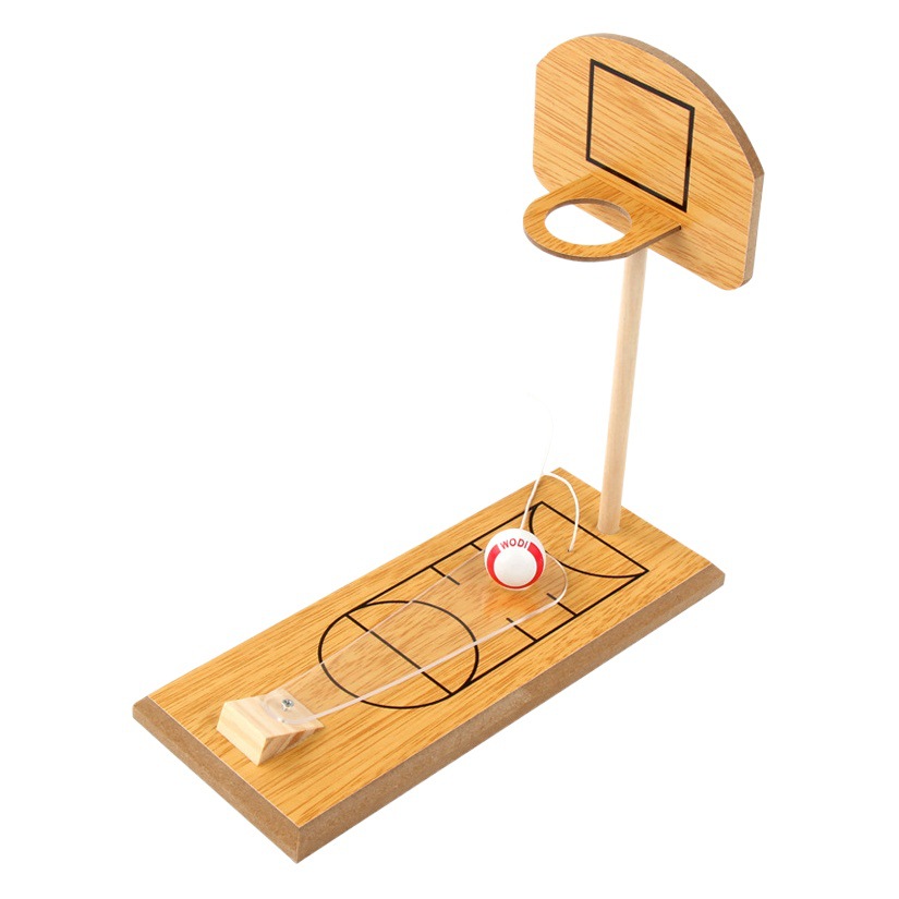 Máquina de juego de disparos de escritorio de madera mini máquina de tiro de pie de baloncesto interacción entre padres e hijos Juguetes Educativos de ocio para niños
