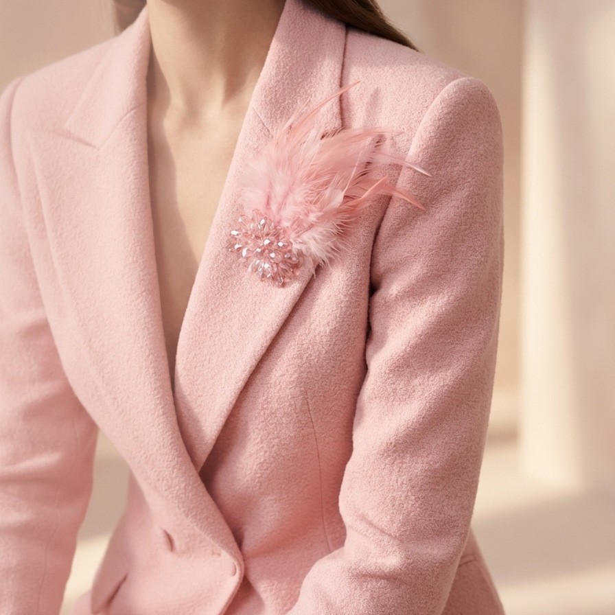 Dames broche vintage elegant met parels en kristallen speld_voghion.com