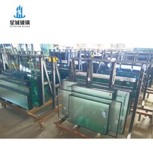 耐高温隔音防爆玻璃建筑钢化夹胶玻璃 双层夹胶玻璃 三层夹胶玻璃