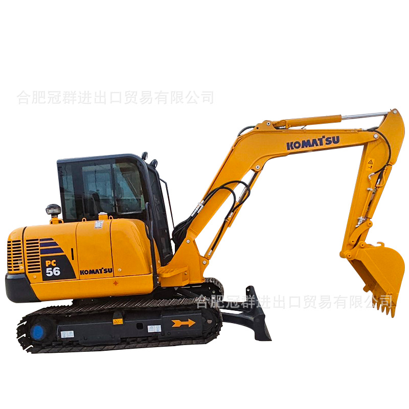 Komatsu Komatsu PC56 Excavadora pequeña y mediana para la agricultura de huertos Recuperación del noventa por ciento Nuevo vehículo original sin reparación