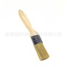 热销低价木柄猪鬃刷 塑料手柄迷你油漆刷墙缝刷补漆工具来样定制