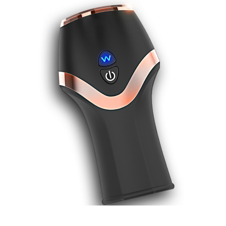 Entrenamiento de afeitado (negro de diámetro de entrada grande 4,6 cm, longitud 7,3 cm)