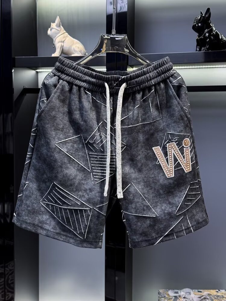 Men's Cargo Shorts - American Style Workwear Casual 5-Inch Shorts With Multiple Pockets, Loose Fit Summer Short Pants_viptrois.com