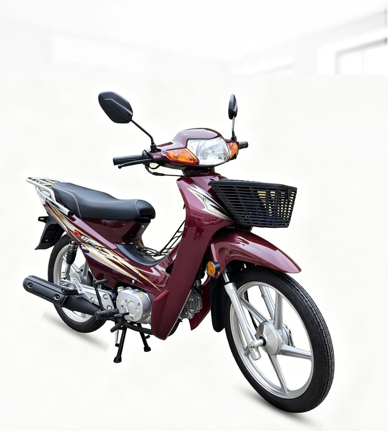 Zhuji Brand Curved Beam Scooter 48Cc-110Cc Moped Motorcycle Delivery Light-Duty Motorcycle
