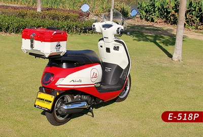 Suitable for Honda NS125LA Motorcycle tail - black-e518p-goddess-red-box-lining-backrest-23l