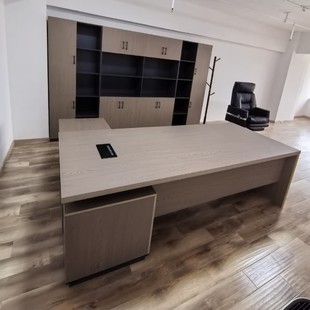 Manufacturer Supplies Simple Financial Desk Supervisor Manager Desk Modern Boss Desk Panel Desk Office Furniture