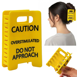 ���R�dFunny Yellow Hairs Clips for Thick�^���d�^��ʾ�l�A�b�