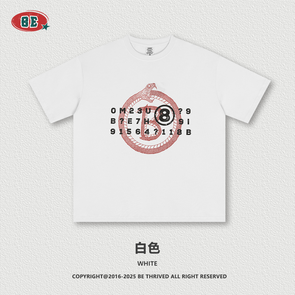 Be Hombres| 2025 verano marca de moda americana retro serie de serpiente impresión pareja casual camiseta de manga corta moda masculina image 7