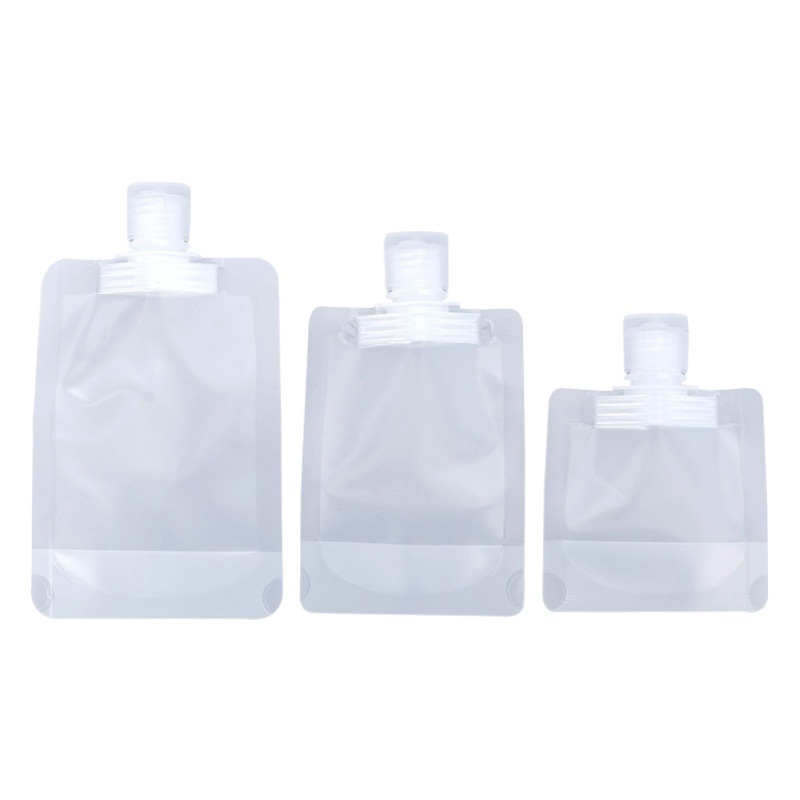 Bolsa de viaje de sub-embalaje loción cosmética Gel de ducha Champú de viaje portátil pequeño limpiador facial desechable sub-botella