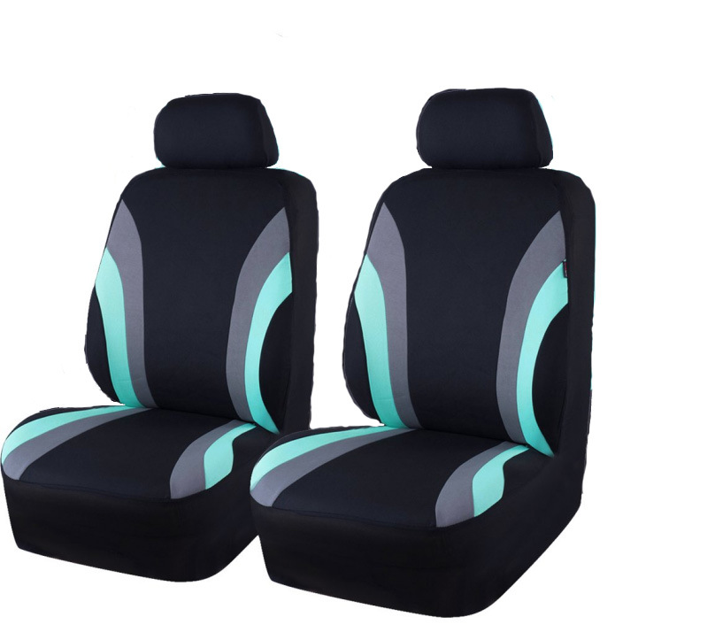 Fabricante general de doble cintura cojín de asiento de color conjunto completo agregado cubierta de asiento de automóvil todo incluido cojín de tela de asiento image 6