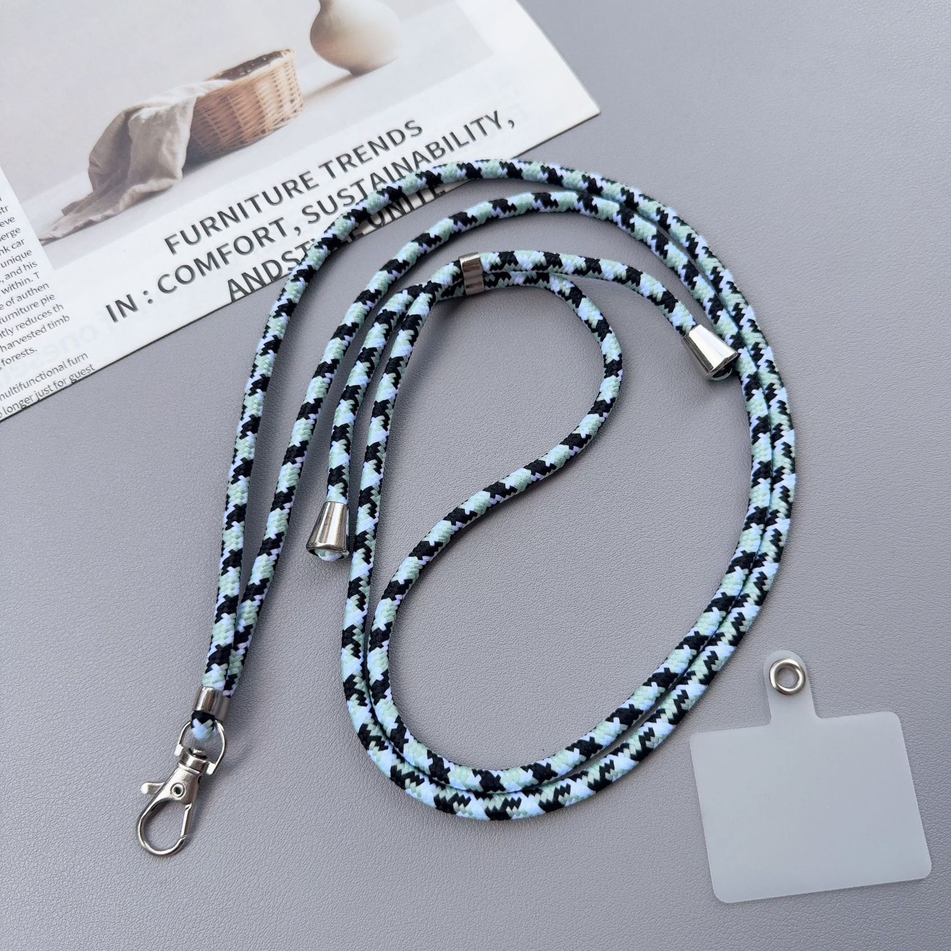 Crossbody Phone Lanyard, Detachable, Sturdy and Durable, Suitable for Men and Women, Outdoor Hiking Anti-Lost Camera Strap Lanyard