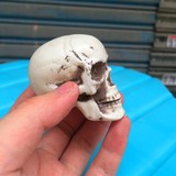 Маленький пластиковый череп, xэллоуин, 5см