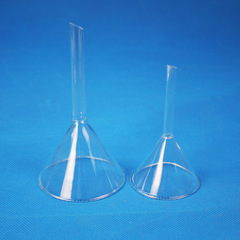 UG73 triangular glass funnel laboratory short neck long neck size diameter plastic funnel 40 60 75 90 15
