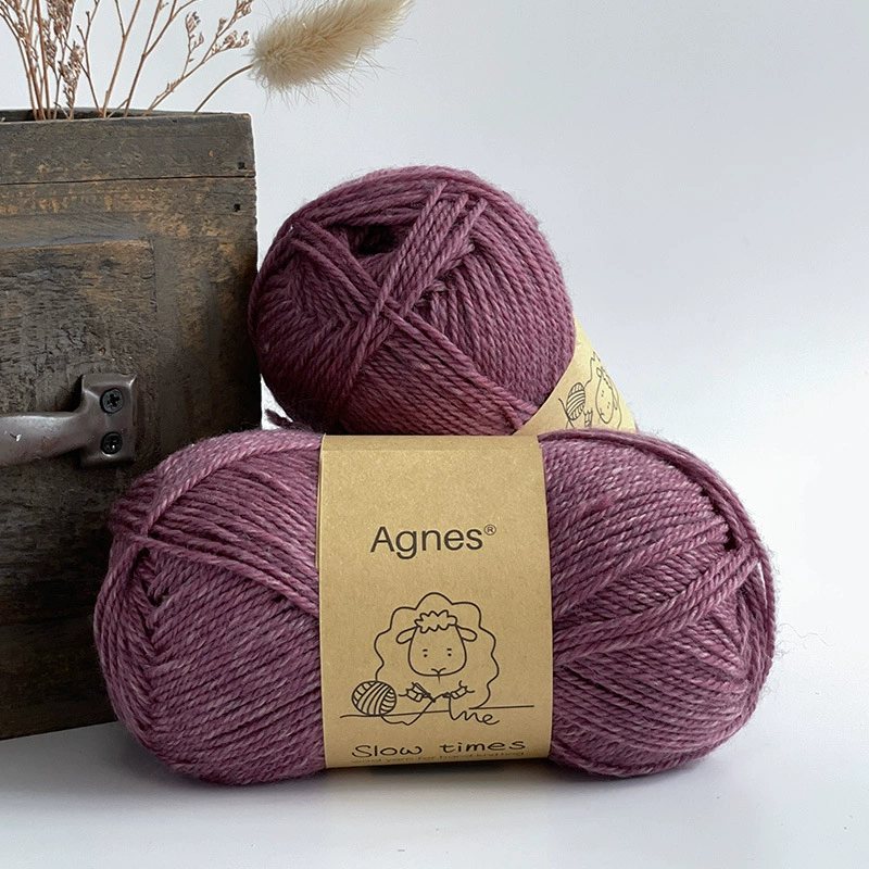 Заводская оптовая продажа Agnes Slow time, Basulan Mero Nagu шерсть шерсть ручная тканая DIY